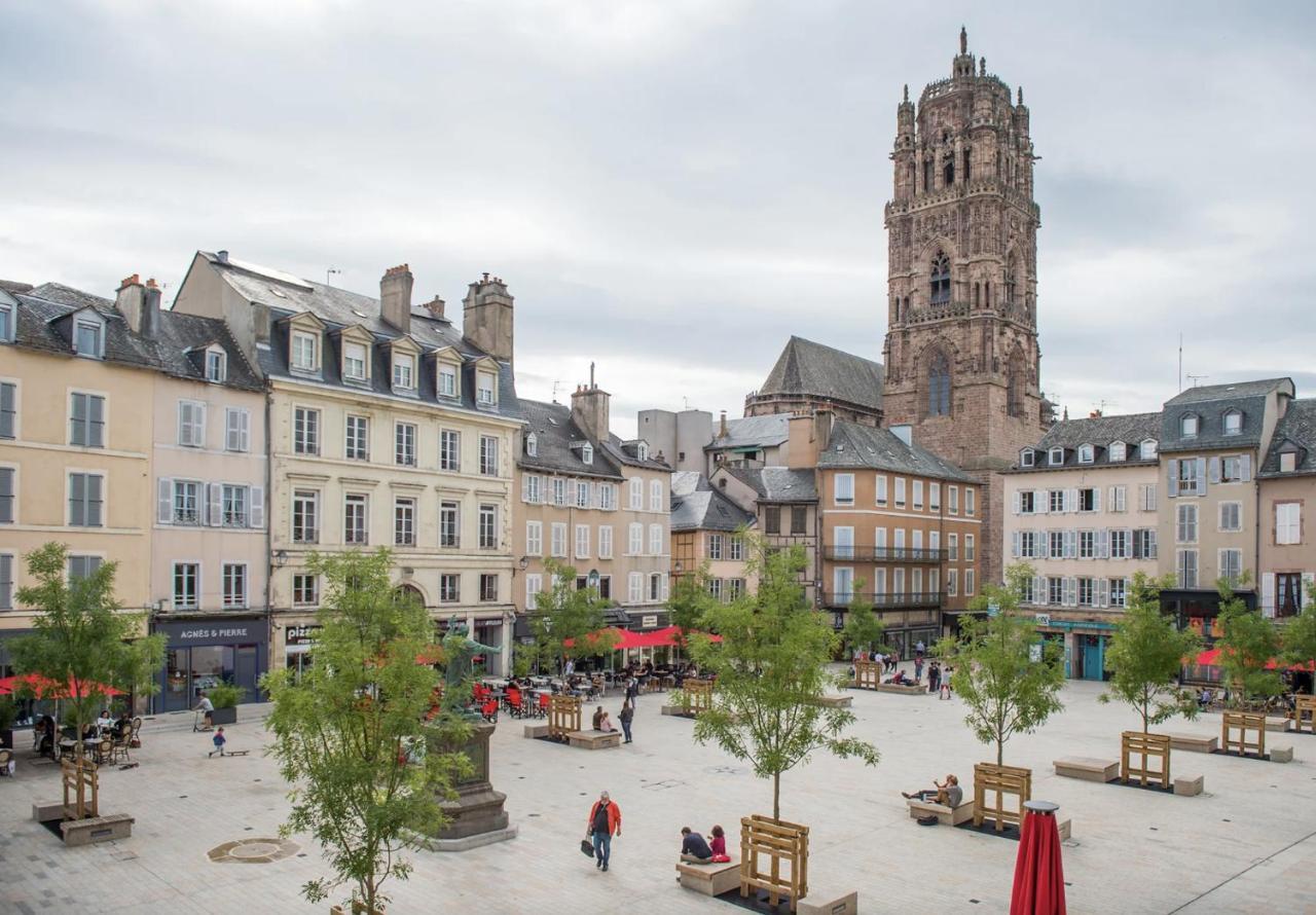 Coeur De Ville, Parking, Calme, Wifi Rodez Exterior photo